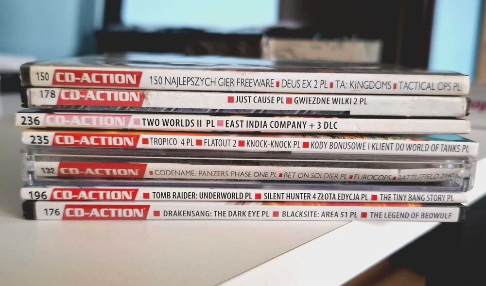 Zestaw 6 gier CD Action