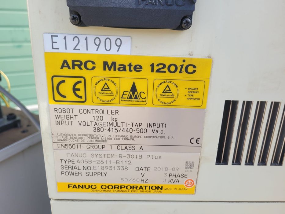 Roboty spawalnicze fanuc 120iC ARC Mate kuka yaskawa