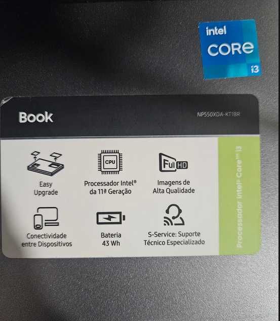 Samsung galaxy book com tela quebrada