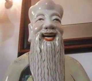 Estatueta Antiga Origem Macau