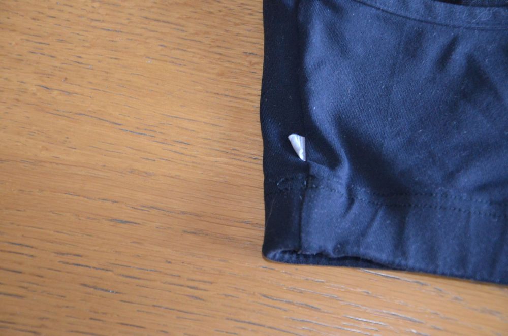 adidas r M czarna bokserka/top/stanik