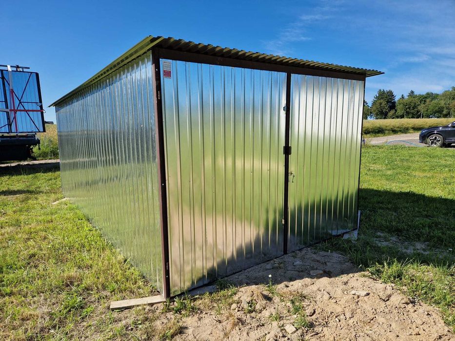 Garaż Blaszak Garaż blaszany Garaże blaszane 2x3 3x4 3x5 3x6 Garaż Kraków PRODUCENT