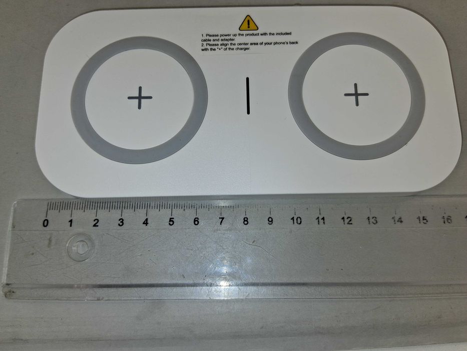 N008 Ładowarka Indukcyjna Joygeek T2 Podwójna Bezprzewodowa 2-in-1