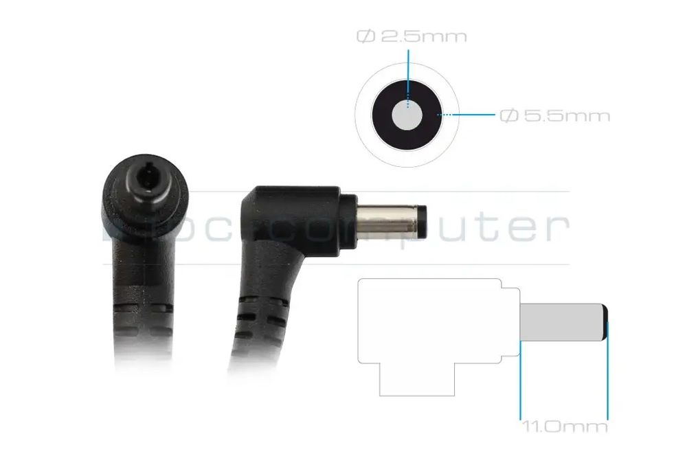 Блок питания (адаптер, зарядное) Chicony  A15-090P1A, 19V 4.74A 90 Wt