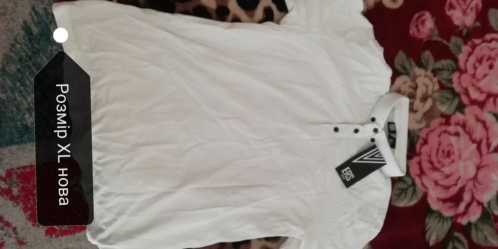 Футболка біла нова XL