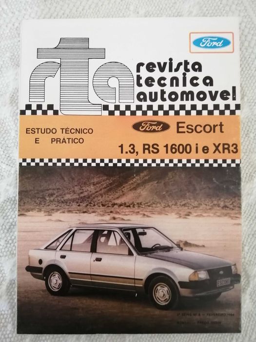 Revista Técnica Automóvel (Ford Escort 1.3, 1600i e XR3)