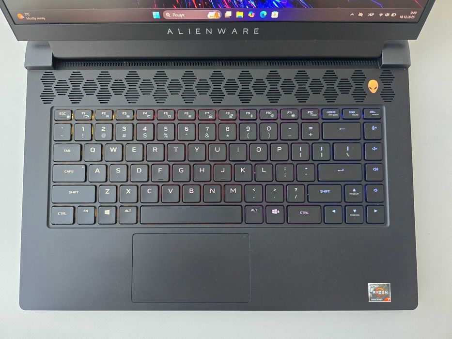 Alienware M15 R5 R7 5800H/RTX 3060/RAM 16GB/SSD 512GB/165Hz