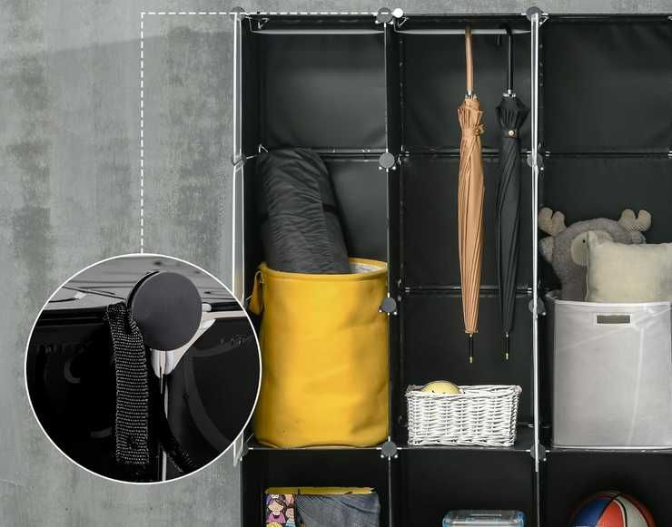 Armário em módulos montagem versátil 162 x 145 x 46  NOVO ENVIO GRÁTIS