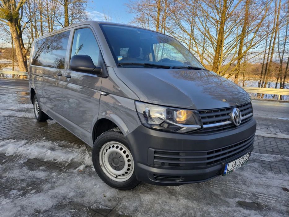 Volkswagen Transporter 2.0 TDI 150 KM LONG 9 Osobowy Serwisowany Nawiewy
