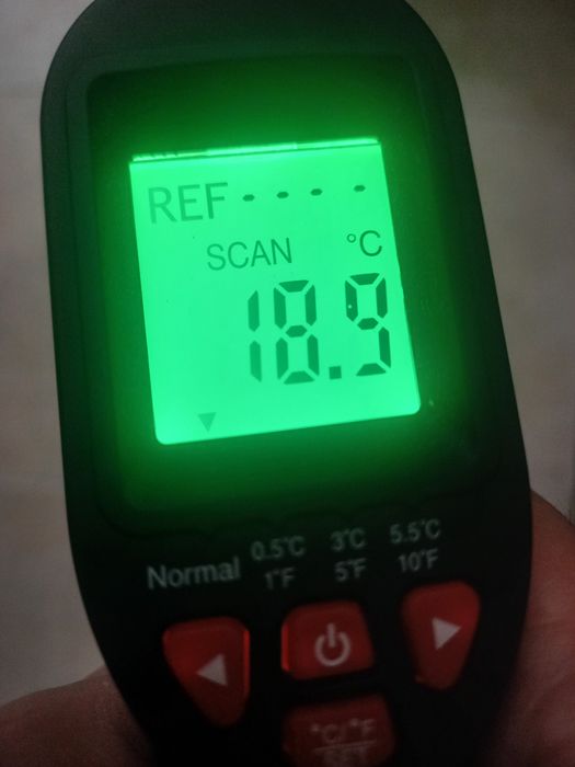 Medidor termico por infravermelhos