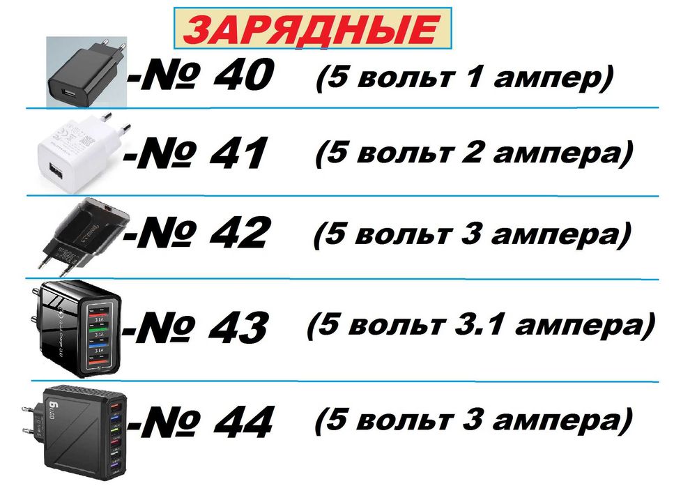 Зарядное, Набор для З/У, кулер..