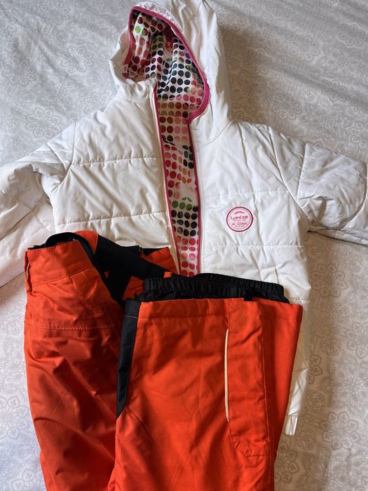 Kombinezon zimowy dziewczecy rozm 128 cm