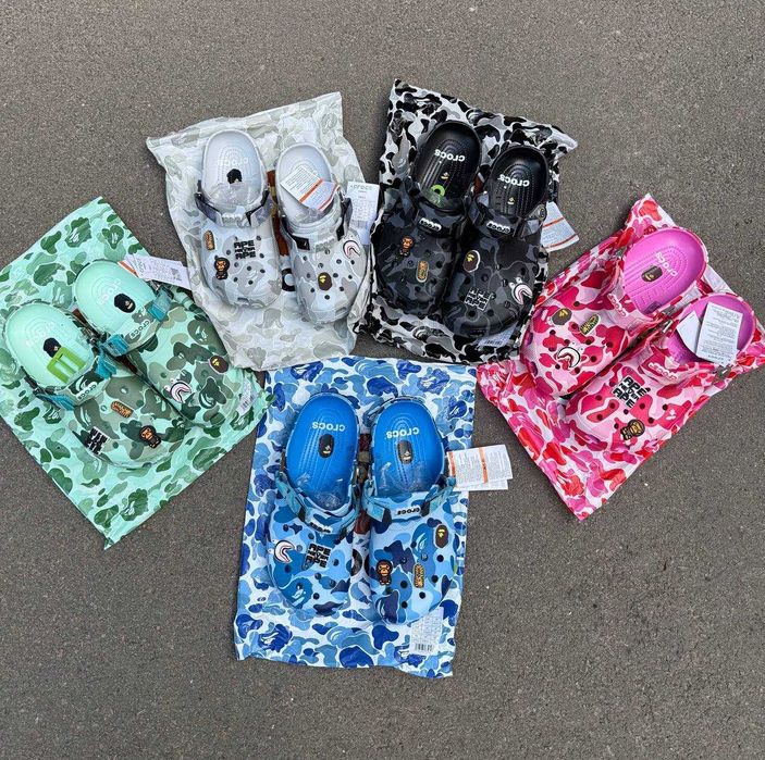 Crocs Bape / крокси бейп бейб