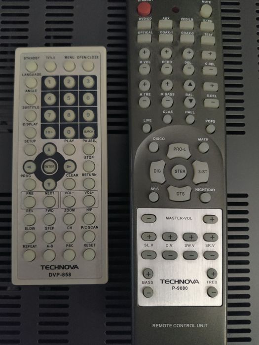 Акустична система з підсилювачем та DVD-плеєр
