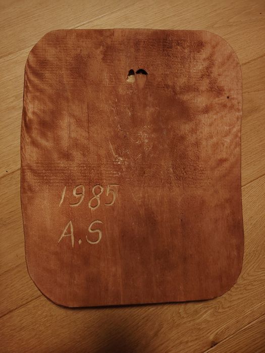 Drewniane godło orzeł