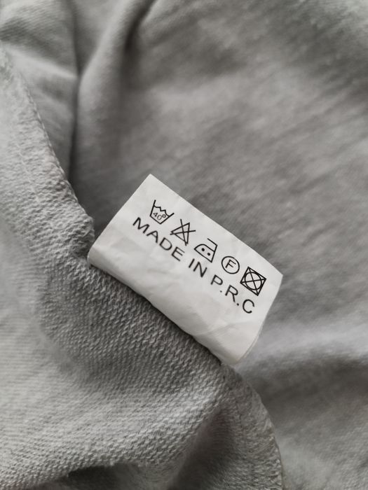 Bluza z kapturem rozpinana szara rozmiar S