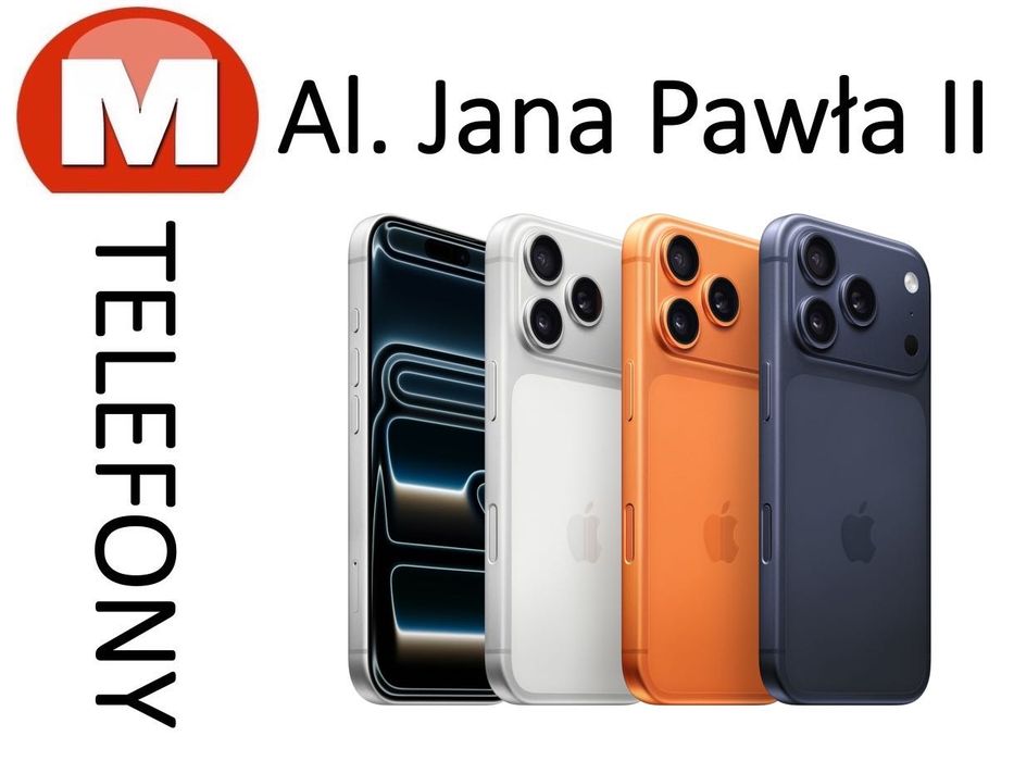 iPhone 17 Pro 256GB Kolory Mtelefony Polska Dystrybucja AL JANA PAWŁA