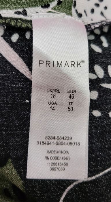Wzorzysta tunika, hiszpanka, primark