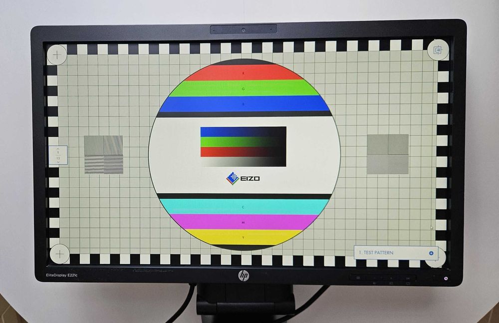 Monitor 22” HP EliteDisplay E221c LED DP VGA FHD 1920x1080 KAMERA USB