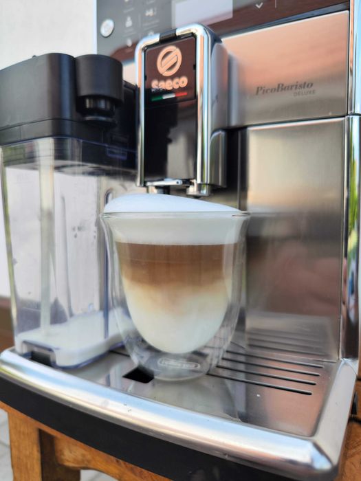 Кавомашина кофемашина Saeco Picobaristo Deluxe SM5573 новий молочник
