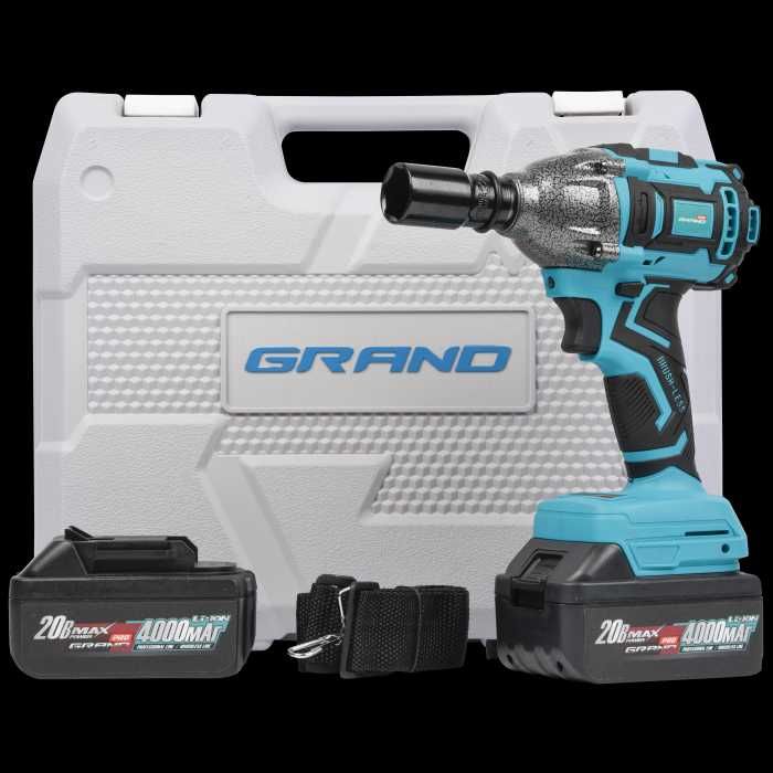 Гайковерт ударний безщітковий Grand АГ-20UBL/PRO (300Nm) АГ-21UBL/PRO