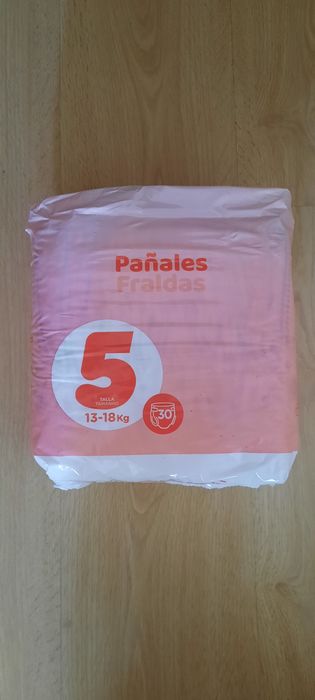 2 pacotes de fraldas tamanho 5 mercadona