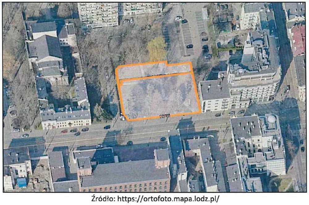 Syndyk sprzeda działki nr 15/35 i 15/42 przy ul. Piotrkowskiej w Łodzi