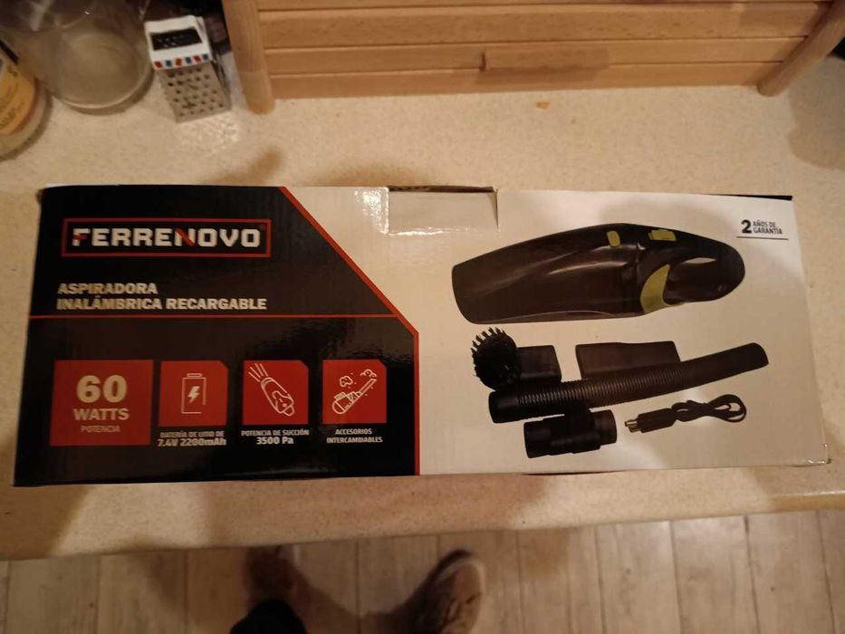 Bezprzewodowy Mocny Odkurzacz Samochodowy Auto Ręczny Usb Akumulator