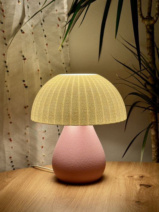 Mushroom lamp 3d
