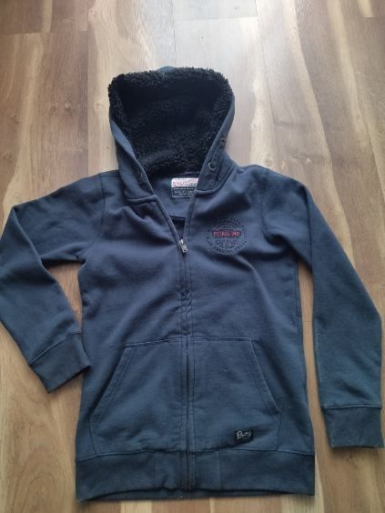 Ocieplana polarem bluza sportowa kangurka