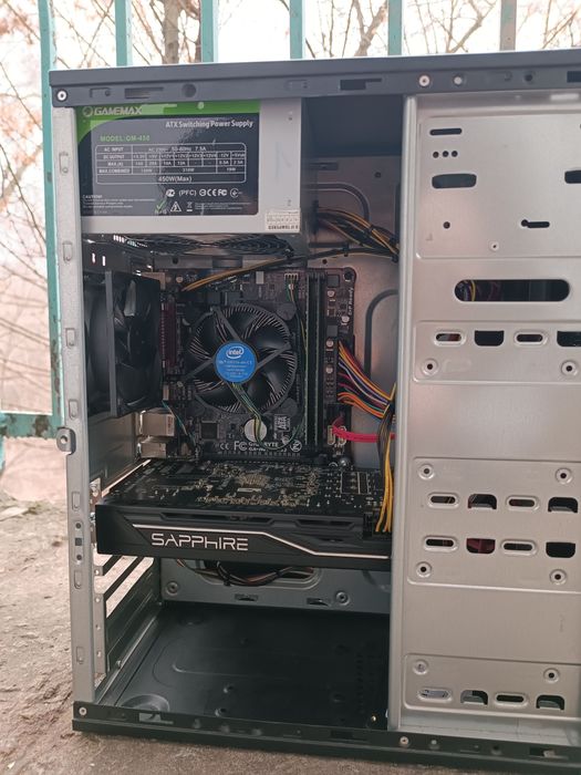 Отличный ИГРОВОЙ компьютер ПК системный блок i5 4460 RX 470 SSD