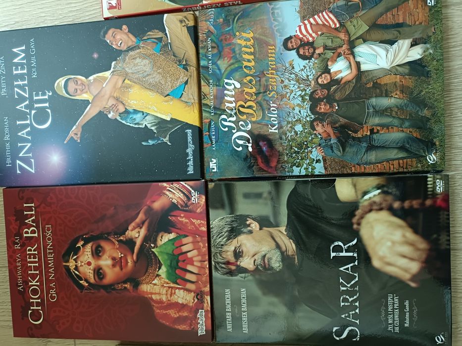 Sarkar, Zabójczy Styl, Pokiri , Zestaw 6 filmów Dvd,