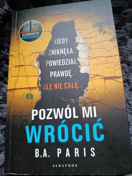 Pozwoli mi wrócić B.A Paris