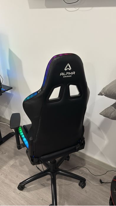 Cadeira alpha gamer rgb