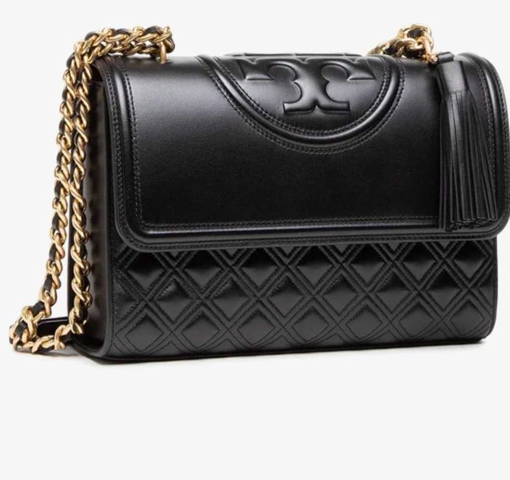 Tory burch fleming torebka zielona