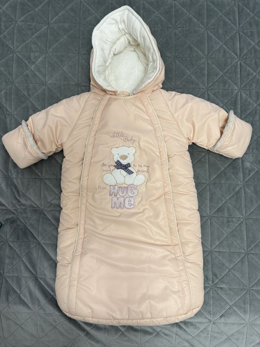 Конверт зимний на овчине / комбинезон 3-6м
