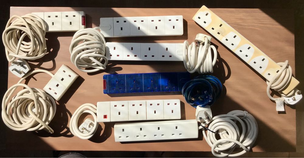 Extensões de Tomadas Inglesas (U.K.)