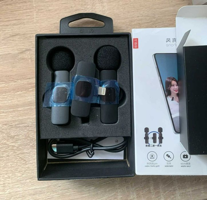 Петличка микрофон - 2шт. в комплекте Type-C под все телефоны Xedo