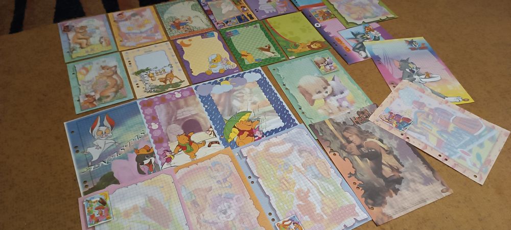 Karteczki do segregatora Disney Puchatek zestaw