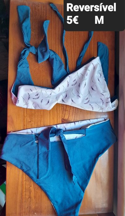 Bikini novo reversível M