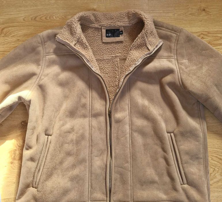 kurtka kożuszek skórzana + Prezent