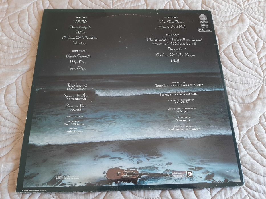 Black Sabbath - Live Evil - França - 2 x Vinil LP