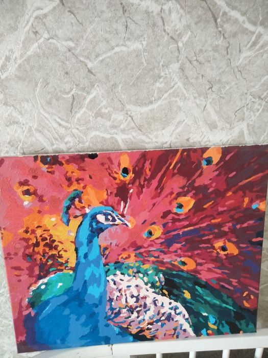 Продам картину мальовану по номеру