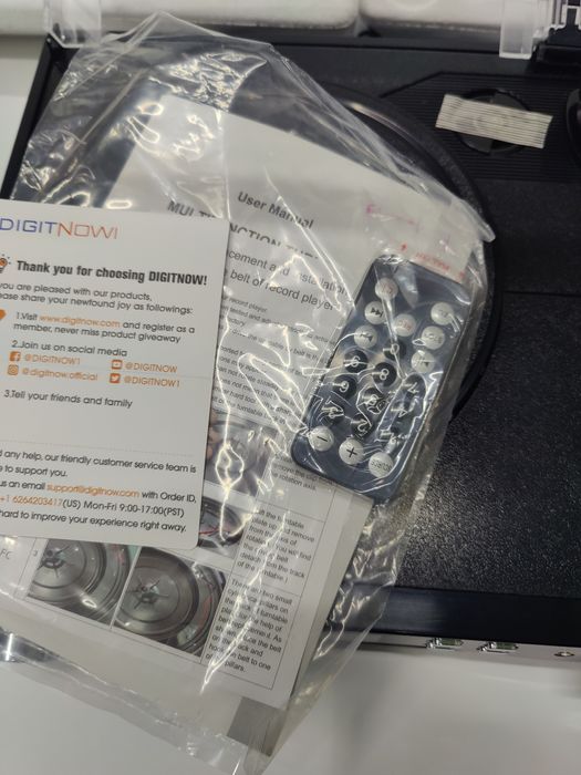 Вініловий програвач Digitnow record player