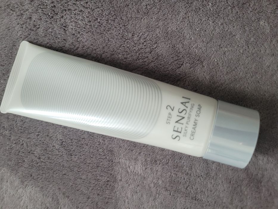 Sensai Silky Purifying Creamy Soap, kremowe mydło do twarzy 90ml