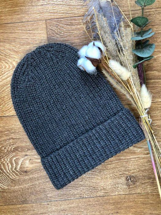 Шапка, 90% меринос, 10% кашемір
