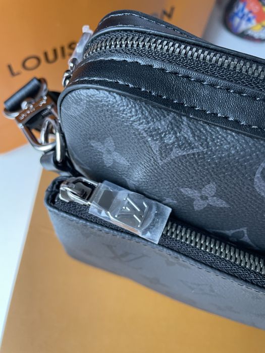 Стильна чоловіча мужская сумка Louis Vuitton Луі Вітон