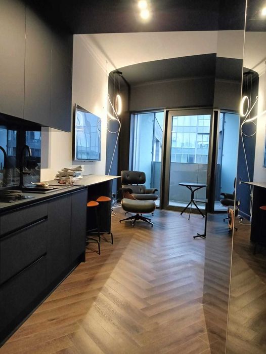 HANZA TOWER | 7 piętro | Loggia | Widok na basen | PREMIUM | 25 m²
