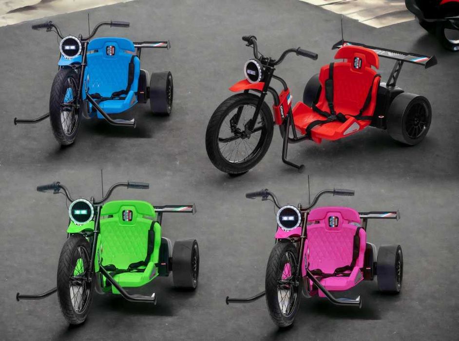 Motor Żużlowy DRIFT 24V 400W Auto AKUMULATOR GOKART Elektryczny DZIECI