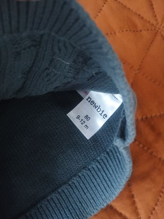 Kamizelka sweterek chłopięca r.80 newbie KappAhl